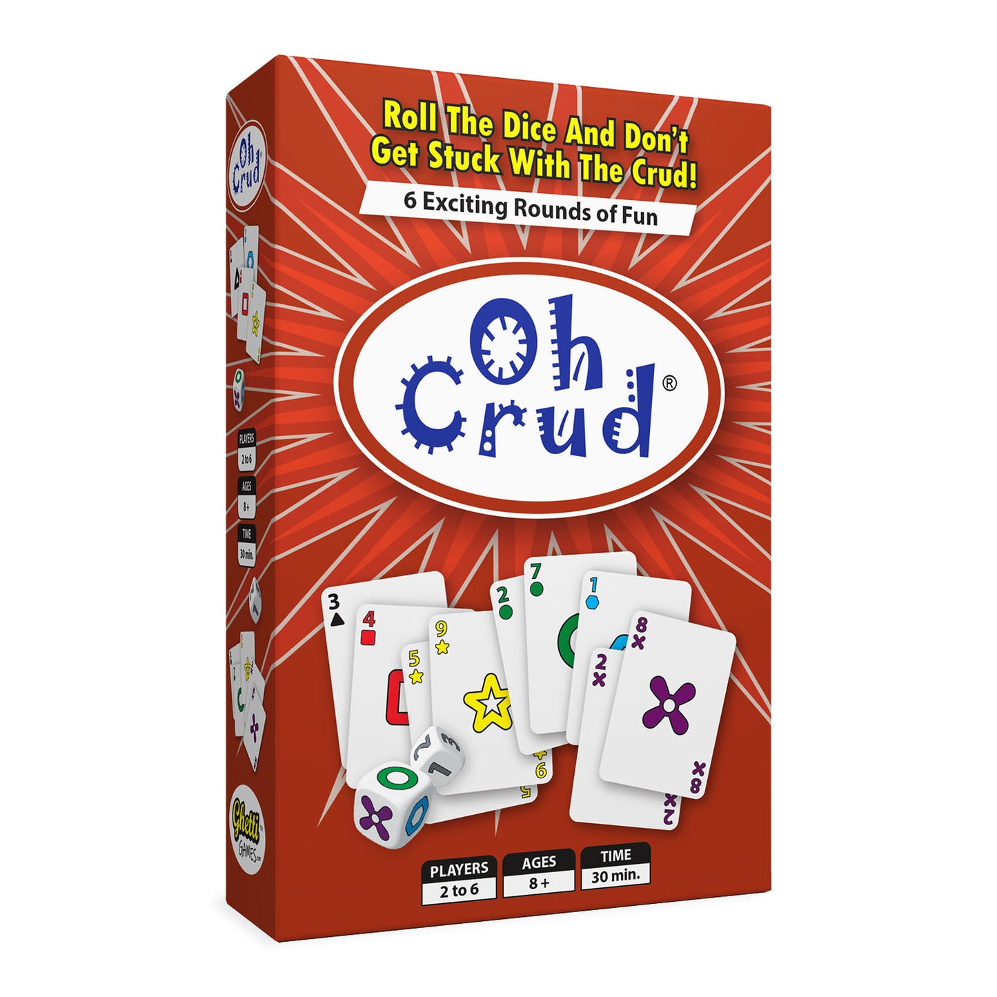 Oh Crud Card and Dice Game