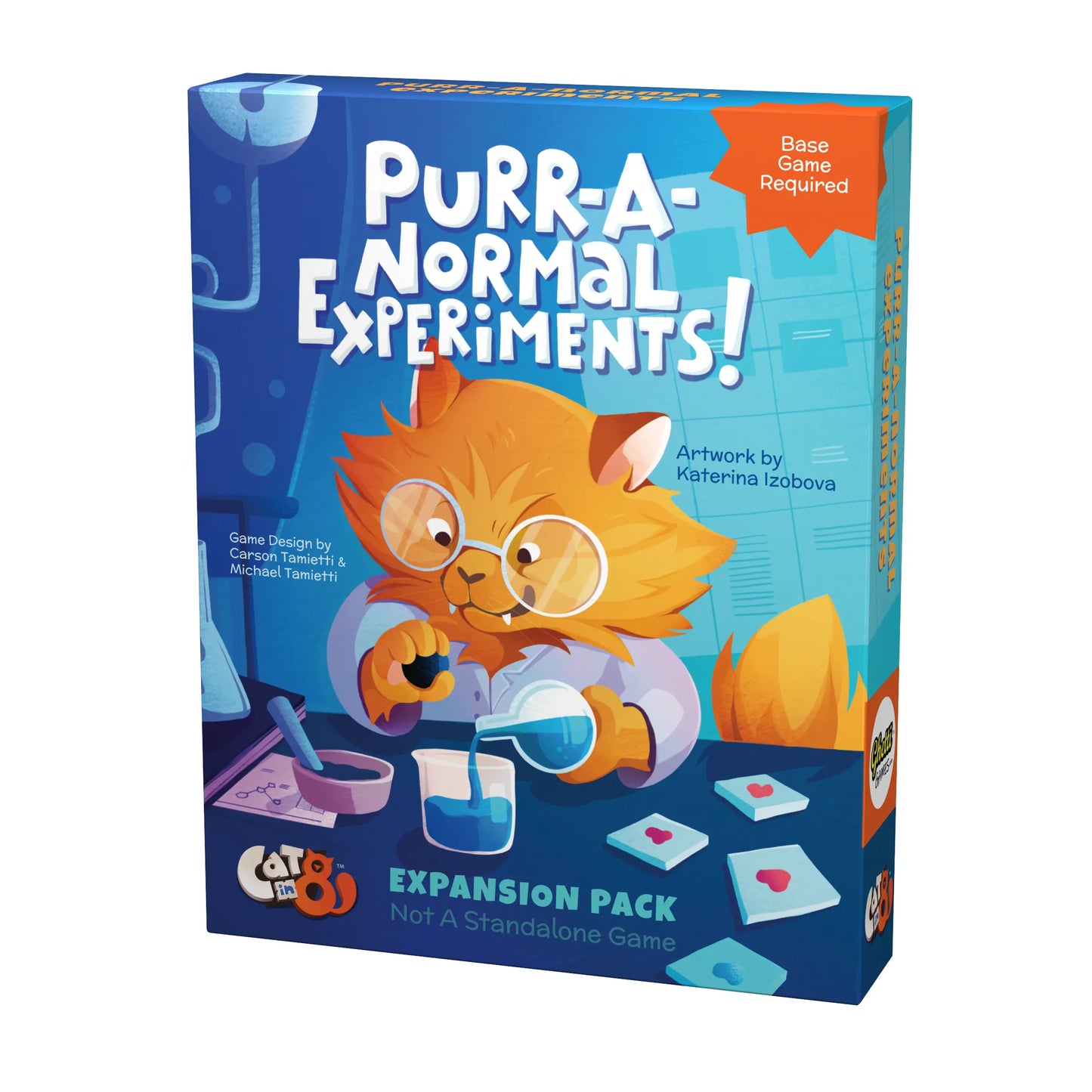 Purr-A-Normal Experiments! Expansion Pack for Cat in 8